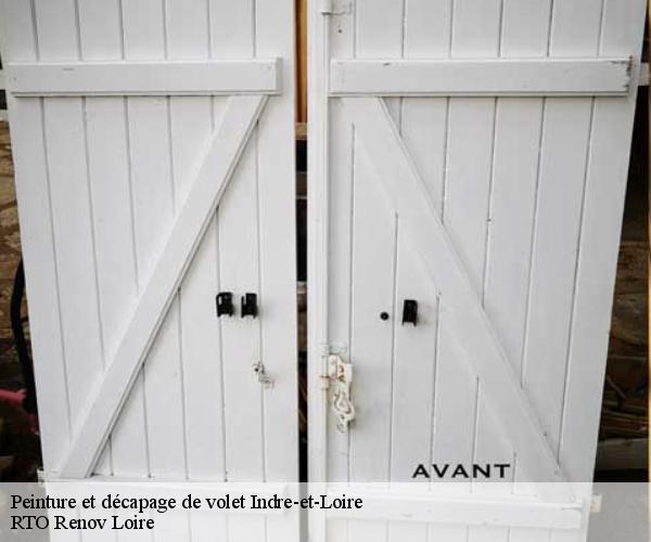 Peinture et décapage de volet 37 Indre-et-Loire M. Coteux