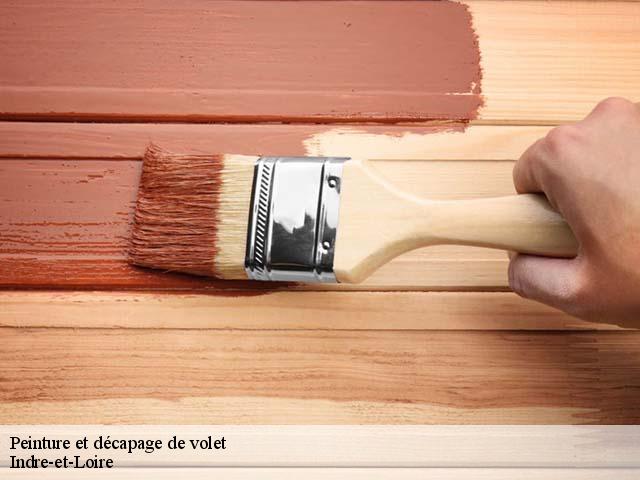 Peinture et décapage de volet Indre-et-Loire