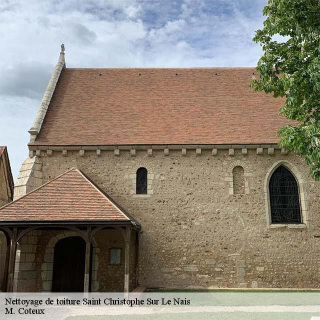Nettoyage de toiture  saint-christophe-sur-le-nais-37370 M. Coteux