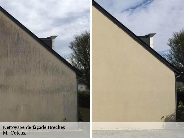Nettoyage de façade  breches-37330 M. Coteux