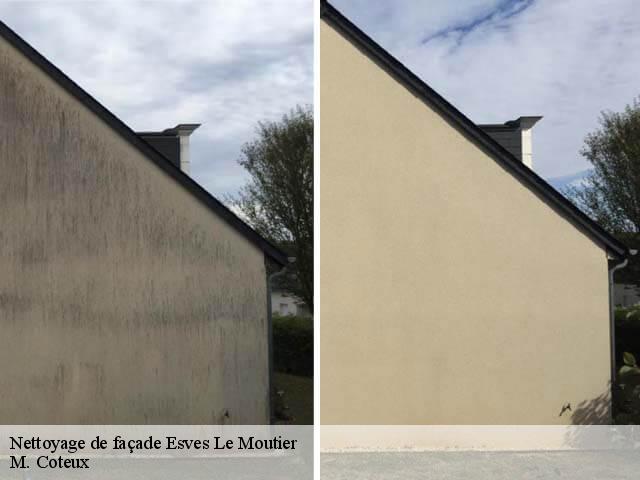 Nettoyage de façade  esves-le-moutier-37240 M. Coteux