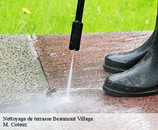 Nettoyage de terrasse  beaumont-village-37460 M. Coteux