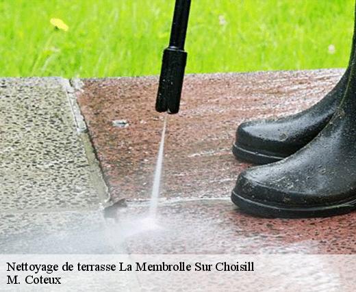 Nettoyage de terrasse  la-membrolle-sur-choisill-37390 M. Coteux